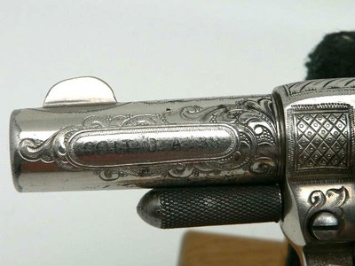 Colt Lightning 38 long colt Factory-Engraved with a 2 1/2” Barrel 98% nickel 1877 - Image 5 of 12