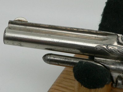 Smith & Wesson Factory-Engraved Second Issue 32 Rim Fire 1875 - Image 4 of 12