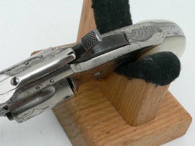 Smith & Wesson Factory-Engraved Second Issue 32 Rim Fire 1875 - Image 6 of 12