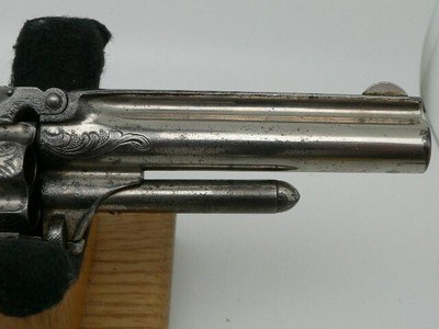 Smith & Wesson Factory-Engraved Second Issue 32 Rim Fire 1875 - Image 8 of 12