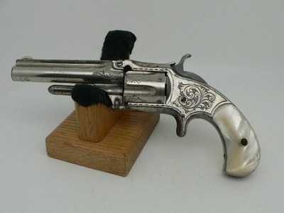 Smith & Wesson Factory-Engraved Second Issue 32 Rim Fire 1875 - Image 1 of 12