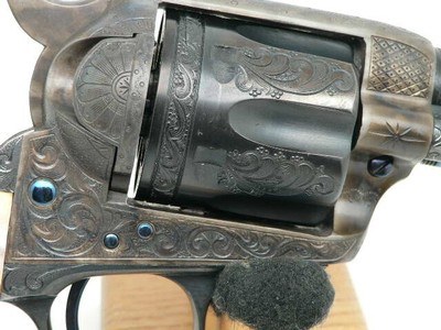 Colt Single Action Army Engraved 45 colt with a 4 3/4” Barrel 1900 - Image 8 of 15