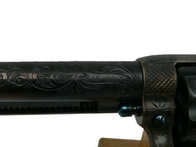 Colt Single Action Army Engraved 45 colt with a 4 3/4” Barrel 1900 - Image 5 of 15