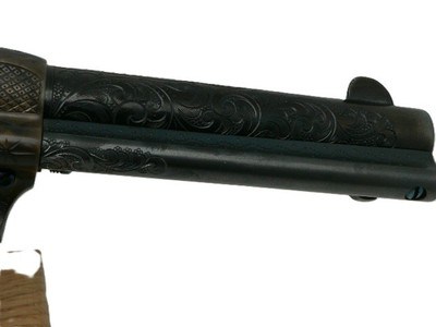 Colt Single Action Army Engraved 45 colt with a 4 3/4” Barrel 1900 - Image 9 of 15