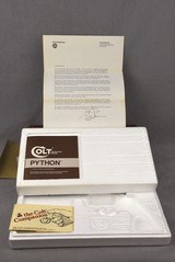 Colt Python, 4", .357 Magnum, 1979, with Box - 15 of 15