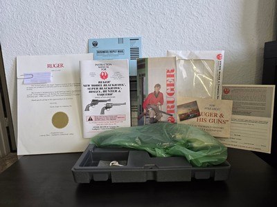 Ruger Vaquero 1st Gen. 45 Colt - Unfired - Rare Investment Grade: The Complete Package