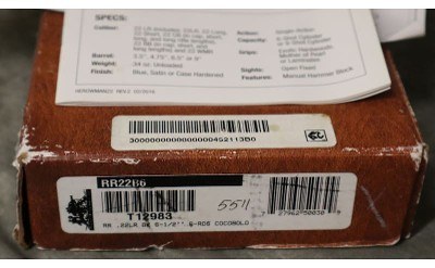 Heritage Mfg~Rough Rider~22LR - Image 3 of 3