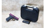 Glock ~ 43X Black Cherry ~ 9mm Luger - 1 of 3