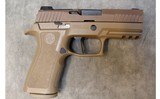 SIG SAUER ~ P320 XCARRY ~ 9MM LUGER - 2 of 3