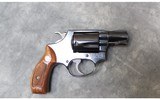 SMITH & WESSON ~ MODEL 36 ~ .38 SMITH & WESSON SPECIAL - 3 of 4