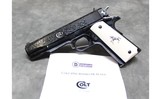 COLT ~ 1911 POTRO DE PLATA ~ .38 SUPER - 1 of 4