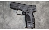 SPRINGFIELD ARMORY ~ XDS-45 ~ .45 AUTO - 2 of 2