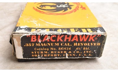 RUGER ~ BLACKHAWK ~ .357 MAGNUM - Image 6 of 6