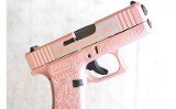 Glock ~ 43x ~ .380 auto ~ "Glock n' Roses" - 3 of 4