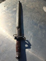 Winchester M1917 Bayonet and Scabbard 1897P13 trench shotgun - 2 of 15