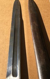 US Military 1892 Krag Bayonet and scabbard 30-40 - 6 of 12