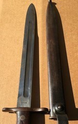 US Military 1892 Krag Bayonet and scabbard 30-40 - 9 of 12