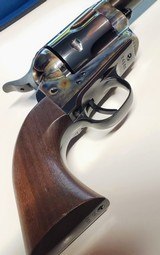 USFA UNITED STATES FIRE ARMS Blued / Wood .44 Caliber Sheriff Model Pistol Revolver with Holster and box of 50 Ammo - 2 of 15