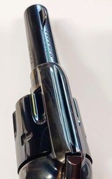 USFA UNITED STATES FIRE ARMS Blued / Wood .44 Caliber Sheriff Model Pistol Revolver with Holster and box of 50 Ammo - 9 of 15