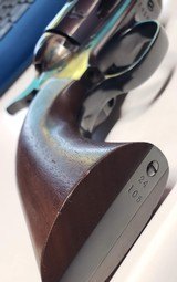 USFA UNITED STATES FIRE ARMS Blued / Wood .44 Caliber Sheriff Model Pistol Revolver with Holster and box of 50 Ammo - 7 of 15