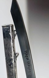 Set of 3 WW2 blades - German Alcoso S RAD Leader Officer Hewer/Dagger with Scabbard from Air Force - 12 of 13