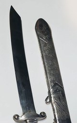 Set of 3 WW2 blades - German Alcoso S RAD Leader Officer Hewer/Dagger with Scabbard from Air Force - 9 of 13