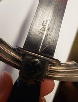 WW2 German SNF Solingen Luftwaffe Glider Air Force Pilot’s Dagger Hanger Knife from World War 2 - 8 of 12