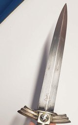 WW2 German SNF Solingen Luftwaffe Glider Air Force Pilot’s Dagger Hanger Knife from World War 2 - 7 of 12