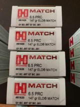 6.5 PRC Hornady ELD MATCH 147g 200 Rounds - 1 of 3