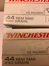 .44 REM MAG Winchester 240g JSP 100 Rounds - 2 of 2