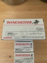 Winchester .380 ACP Brass New 250 Rounds - 1 of 3