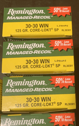 100 Rounds Remington Core Lokt 30-30 125g - 1 of 1