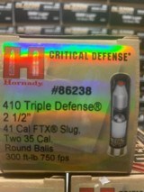 Hornady .410 Bore Triple Defense 100 rounds - 1 of 1