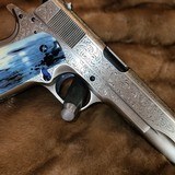 1911a1 Engraved by Master Engraver John Schultz - 9 of 13