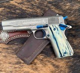 1911a1 Engraved by Master Engraver John Schultz - 1 of 13