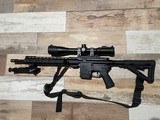 Custom build AR 15 with UTG 3-12x 44 scope - 4 of 9