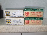 .348 Winchester 80 rounds Remington and Winchester Factory Ammunition - 1 of 2