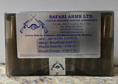 .450 / .400 Nitro Express - 400 grain Woodleigh Weldcore Soft Point