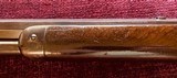 Winchester model 1873 with Octagon barrel & Rectangular Thumbprint Dust Cover - 10 of 15