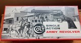 NEW IN BOX!!! Colt Single Action Army Nickel
