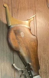 Swiss Schutzen rifle - fluted 7.5x55 by M. Brunner Brugg - 2 of 6