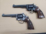Pair of Smith & Wesson K38 14 .38 Spec S&W - 1 of 15
