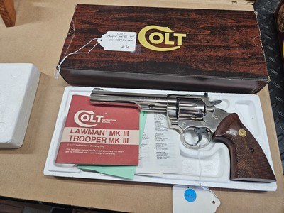 Colt Trooper .357 unfired as new in box