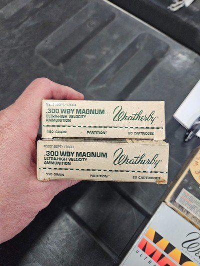 .300 weatherby magnum ammunition x2 - Image 1 of 2