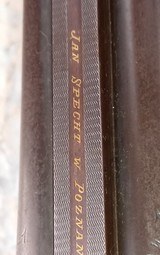 Jan Specht / Poznaniu Side by Side Antique Rifle - 11 of 15