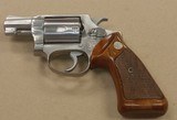 Smith & Wesson Model 60 No Dash Stainless .38 Spl 5 Shot Revolver Excellent