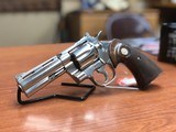 Colt 357 python nickel 4 inch 1970 revolver - 1 of 9