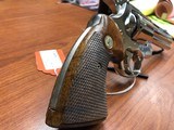 Colt 357 python nickel 4 inch 1970 revolver - 5 of 9