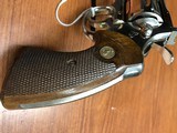 Colt 357 python nickel 4 inch 1970 revolver - 3 of 9