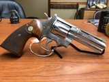 Colt 357 python nickel 4 inch 1970 revolver - 7 of 9